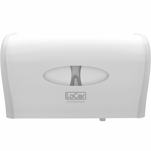 Solaris Paper LoCor D67022 LoCor Side-By-Side Bath Tissue Dispense