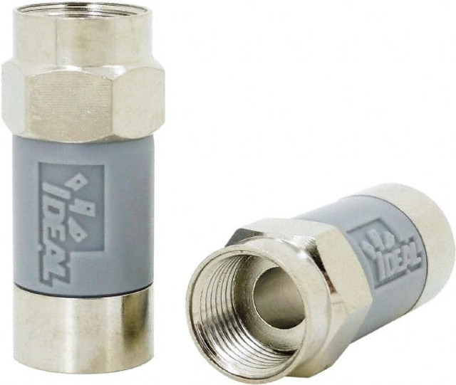 Ideal 85-068 Straight, F Type Compression Coaxial Connector