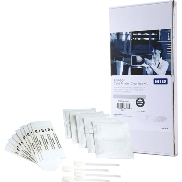 HID GLOBAL 86177 Fargo - Printer cleaning kit - for DTC 1000, 4000, 4250e, 4500