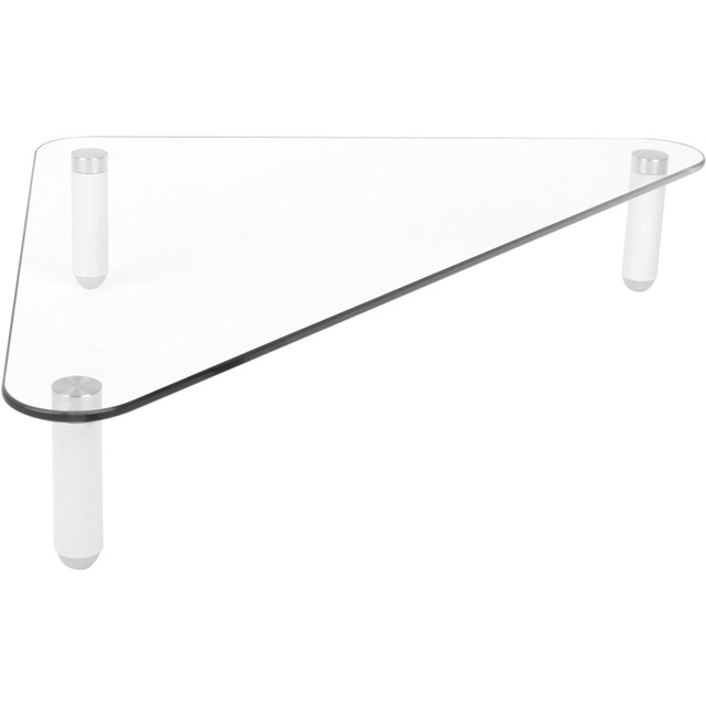 Kantek, Inc Kantek MS390 Kantek Glass Top Corner Monitor Riser Kantek, Inc Kantek MS390 Kantek Glass Top Corner Monitor Riser