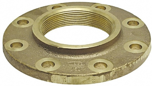 NIBCO B515306 2" Pipe, 6" OD, Cast Copper Threaded Companion Pipe Flange