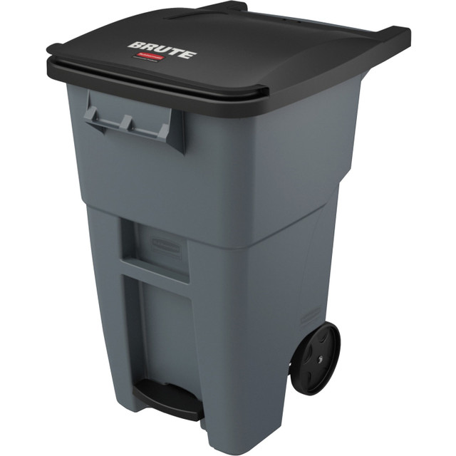 Rubbermaid Commercial Products Rubbermaid Commercial 1971956 Rubbermaid Commercial Brute 50-gallon Step On Rollout Container Rubbermaid Commercial Products Rubbermaid Commercial 1971956 Rubbermaid Commercial Brute 50-gallon Step On Rollout Container