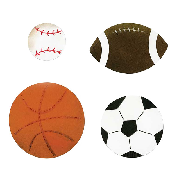 ELLISON EDUCATIONAL EQUIPMENT, INC. A10869 Sizzix Bigz Dies, Sports Balls