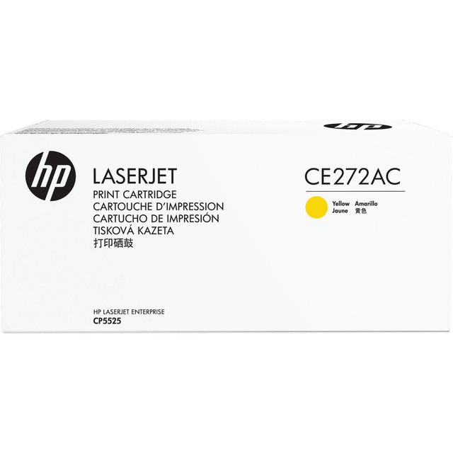 HP INC. CE272AC HP 650A Yellow Toner Cartridge, CE272AC