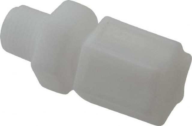 MSC 0601.031 Compression Tube Connector: 1/8 & 5/8-20" Thread, 1/4" Tube OD, Compression x Threaded