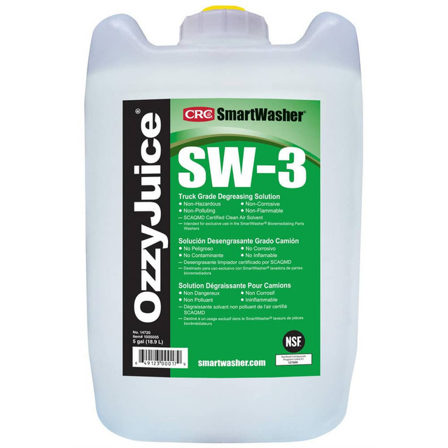 CRC 1005005 OzzyJuice SW-3 5 Gal Jug Parts Washer Fluid