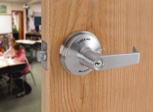 Ability One Security Lever Lockset for 1-3/4 to 2-1/4" Thick Doors 534000NIB0262 Ability One Security Lever Lockset for 1-3/4 to 2-1/4" Thick Doors 534000NIB0262