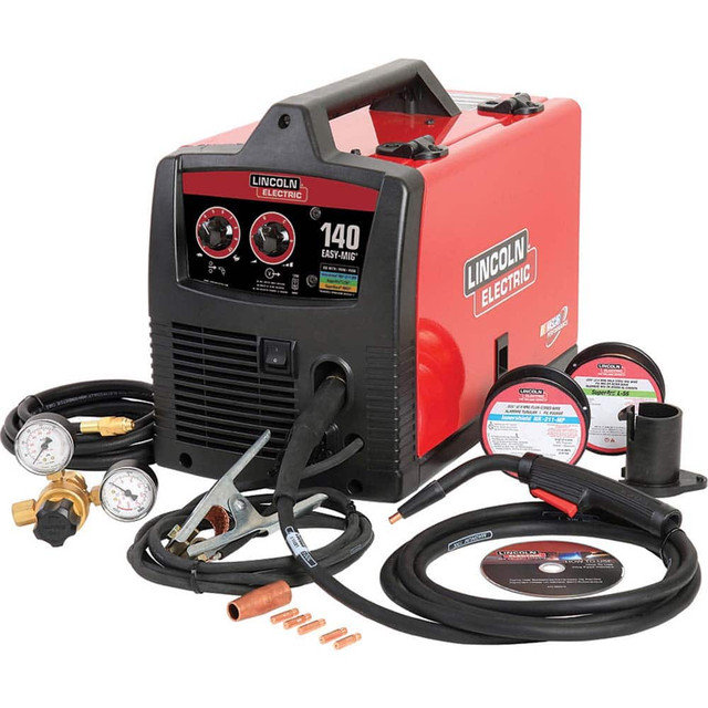 Lincoln Electric K2697-1 Single Phase 30-140 Amp DC 115V Flux-Core, MIG Welder