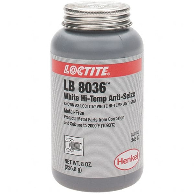 Loctite 302677 High Temperature Anti-Seize Lubricant: 8 oz Brush Top