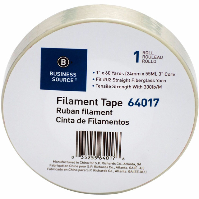 Business Source 64017 Business Source Heavy-duty Filament Tape