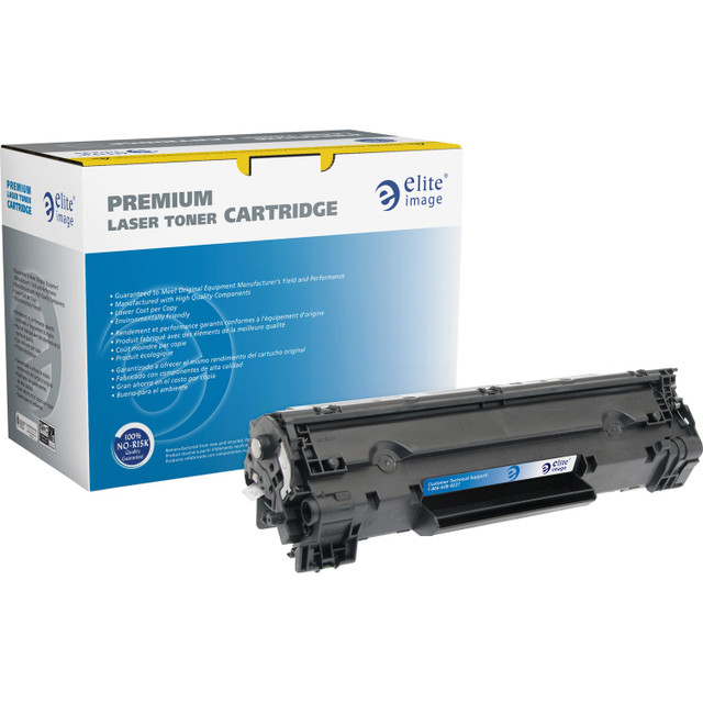 Elite Image 76262 Elite Image Remanufactured MICR High Yield Laser Toner Cartridge - Alternative for HP 83X (CF283X) - Black - 1 Each