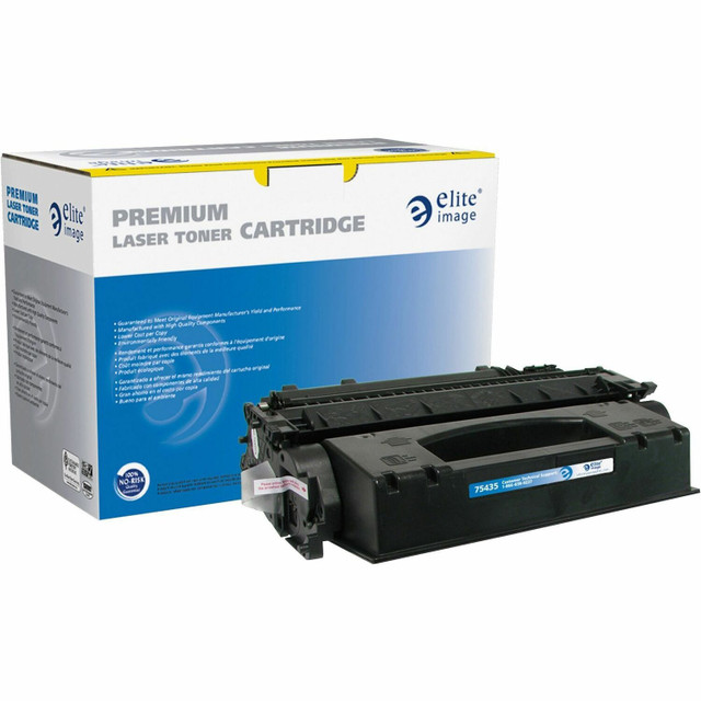 Elite Image 75435 Elite Image Remanufactured Toner Cartridge - Alternative for HP 05X (CE505X)