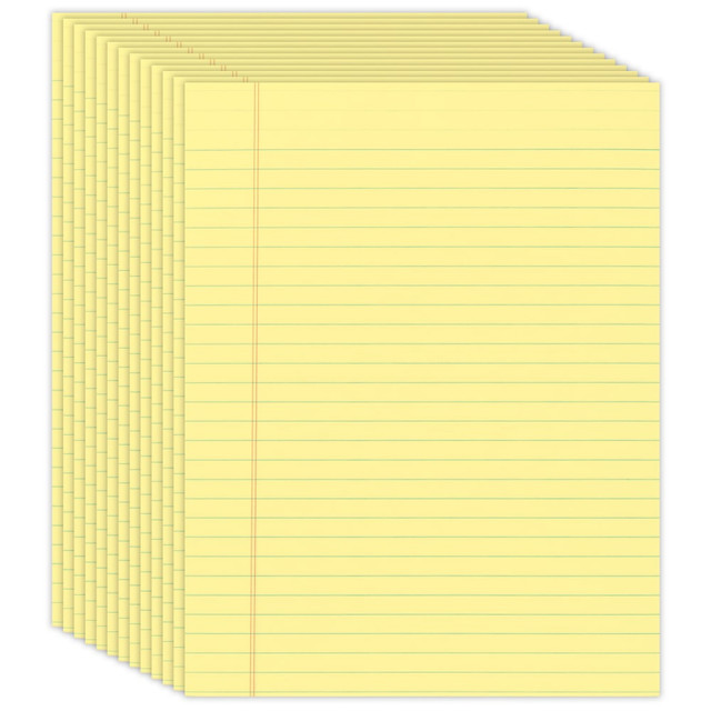 CARDINAL BRANDS, INC Office Depot 99412  Brand Glue-Top Legal Pads, 8 1/2in x 11in, Legal Ruled, 50 Sheets, Canary, Pack Of 12 Pads