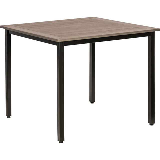 Lorell 42686 Lorell Faux Wood Outdoor Table