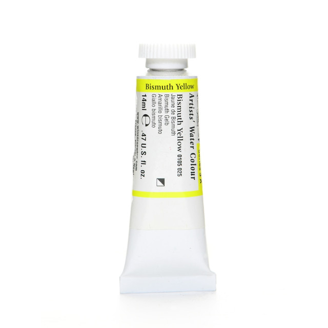 WINSOR & NEWTON 0105025  Professional Watercolors, 14 mL, Bismuth Yellow, 25