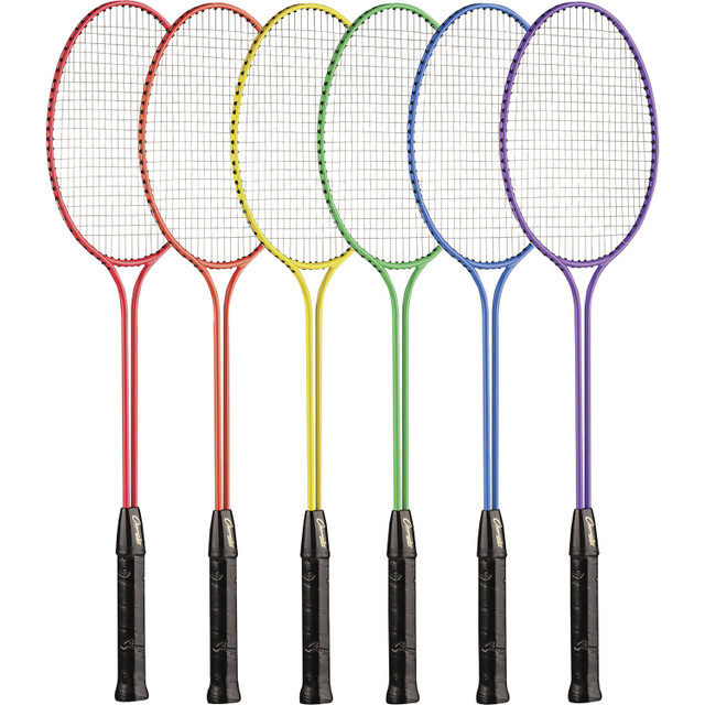 Champion Sports BR31SET Champion Sports Tempered Steel Twin Shaft Badminton Racket Set