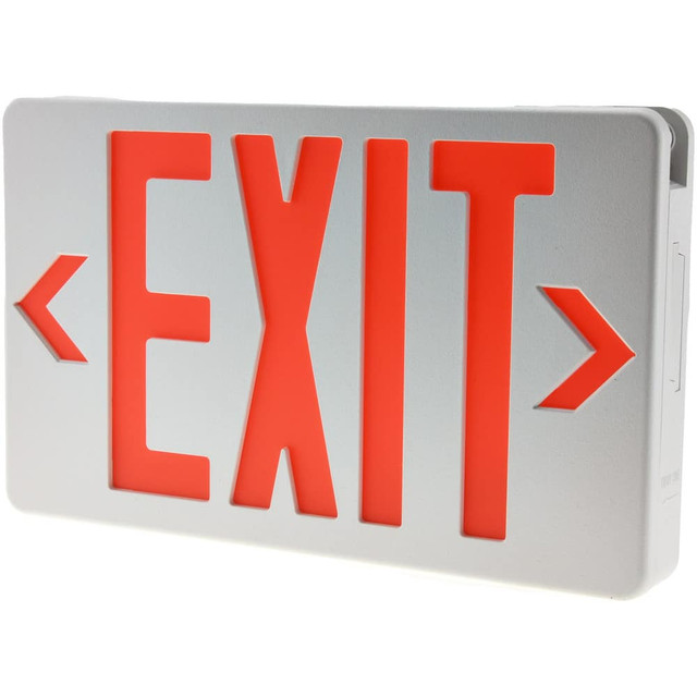 PRO-SOURCE GKD-280R 1 & 2 Face Universal Mount LED Combination Exit Signs