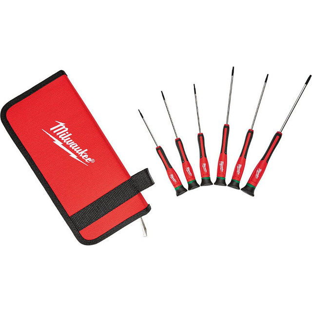 Milwaukee Tool 48-22-2610 Screwdriver Set: 6 Pc, Torx