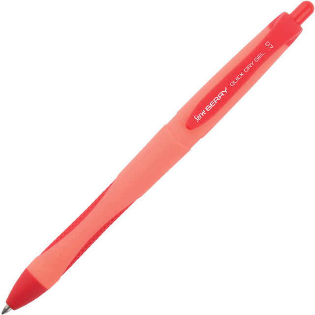 So-Mine Serve BRGEL0712KRM Serve Berry Quick-Dry Gel Ink Pen