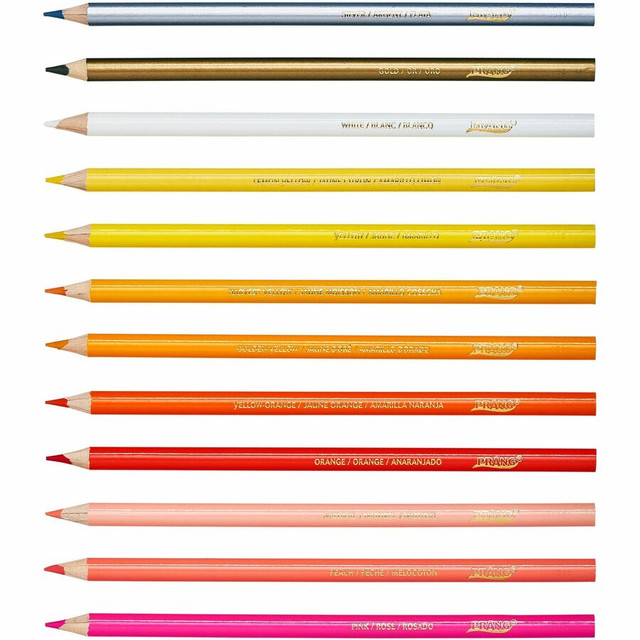 Dixon Ticonderoga Company Prang 22360 Prang Thick Core Colored Pencils