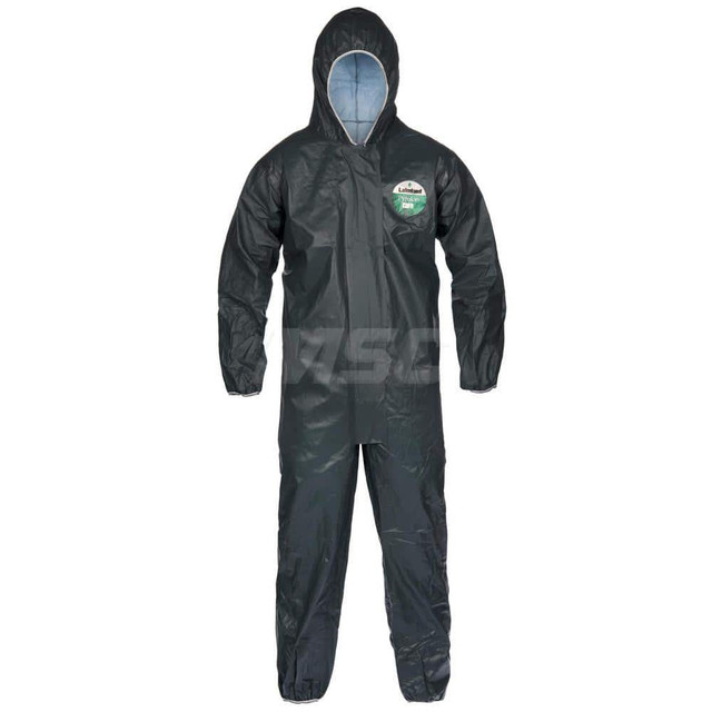 Lakeland Industries 51130-LG Disposable Coveralls: Size Large, 4.92 oz, Zipper Closure