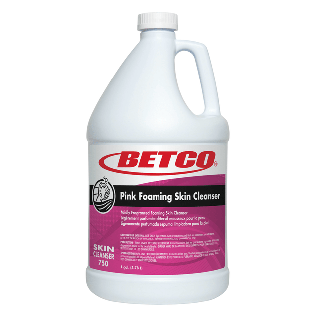 BETCO CORPORATION Betco 7500400  Foam Skin Soap Cleanser, Fresh Scent, 128 Oz, Case of 4 Bottles