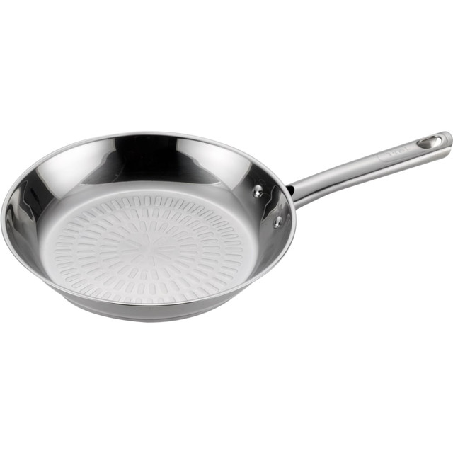 T-FAL/WEAREVER T-Fal E7600574  Performa Stainless Steel Fry Pan, 10-1/2in, Silver