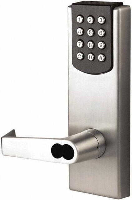 Ability One Push-button Lock Lever Lockset for 1-3/4 to 2-1/4" Thick Doors 534000NIB0142 Ability One Push-button Lock Lever Lockset for 1-3/4 to 2-1/4" Thick Doors 534000NIB0142