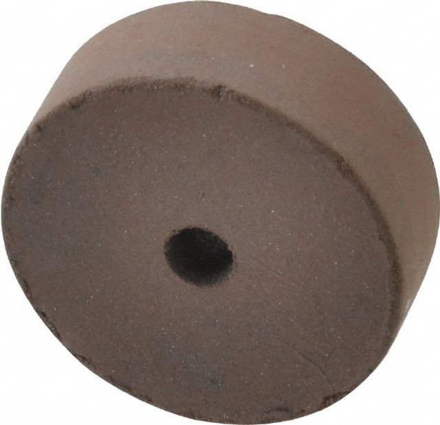 Cratex 158 F Surface Grinding Wheel: 1-1/2" Dia, 1/2" Thick, 1/4" Hole