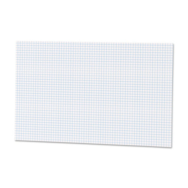 TOPS BUSINESS FORMS 22037 Ampad Graph Pad - 50 Sheets - Both Side Ruling Surface - 15 lb Basis Weight - Tabloid - 11in x 17in - White Paper - Chipboard Backing, Smudge Resistant - 1 / Pad