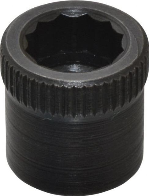 Holo-Krome 07032 1/4-28" Thread Uncoated Steel Allen Nut