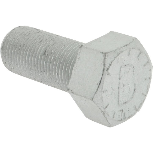 Bowmalloy BOW36026 Hex Head Cap Screw: 5/16-18 x 5/8", Grade 9 Steel, Zinc-Plated Clear Chromate