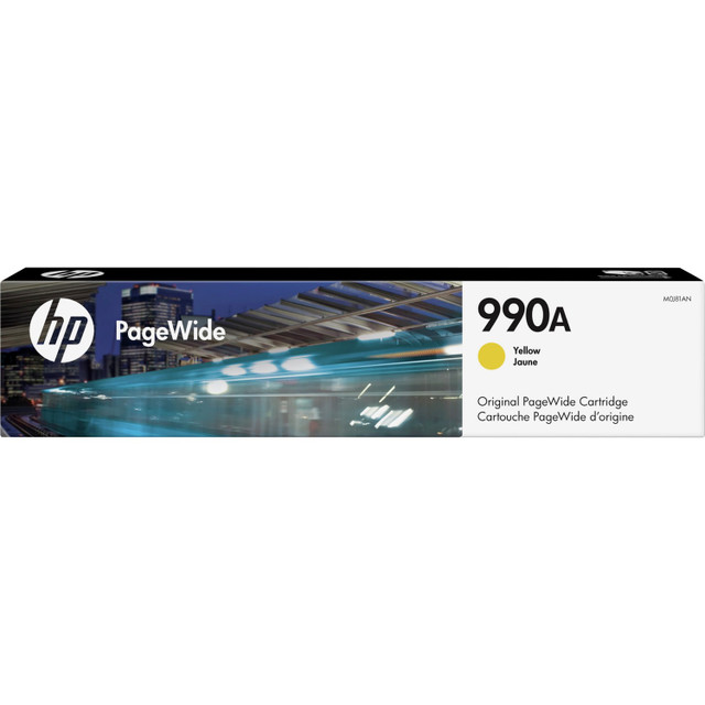 HP Inc. HP M0J81AN HP 990A (M0J81AN) Original Standard Yield Inkjet Ink Cartridge - Yellow - 1 Each