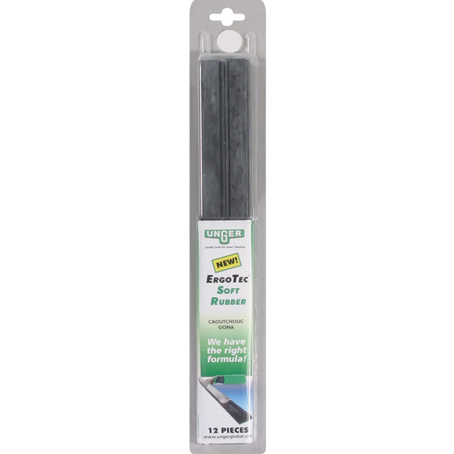 Unger Industrial, LLC Unger RT30 Unger ErgoTec 12" Soft Rubber Squeegee Blades Unger Industrial, LLC Unger RT30 Unger ErgoTec 12" Soft Rubber Squeegee Blades