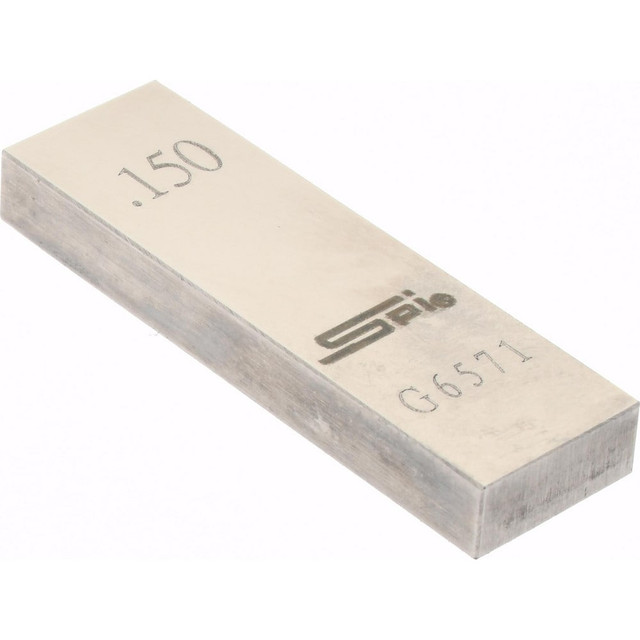 SPI 12-700-1 Rectangle Steel Gage Block: 0.15", Grade 0