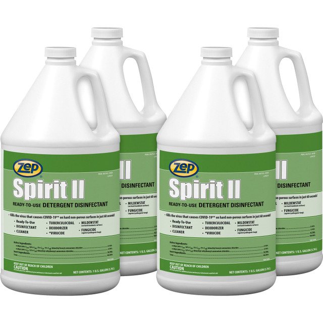 Zep, Inc. Zep 67923CT Zep Spirit II Detergent Disinfectant Zep, Inc. Zep 67923CT Zep Spirit II Detergent Disinfectant