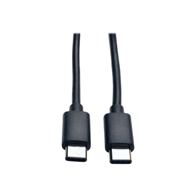 TRIPP LITE U040-006-C Eaton Tripp Lite Series USB-C Cable (M/M) - USB 2.0, 6 ft. (1.83 m) - USB cable - 24 pin USB-C (M) to 24 pin USB-C (M) - USB 2.0 - 6 ft - black