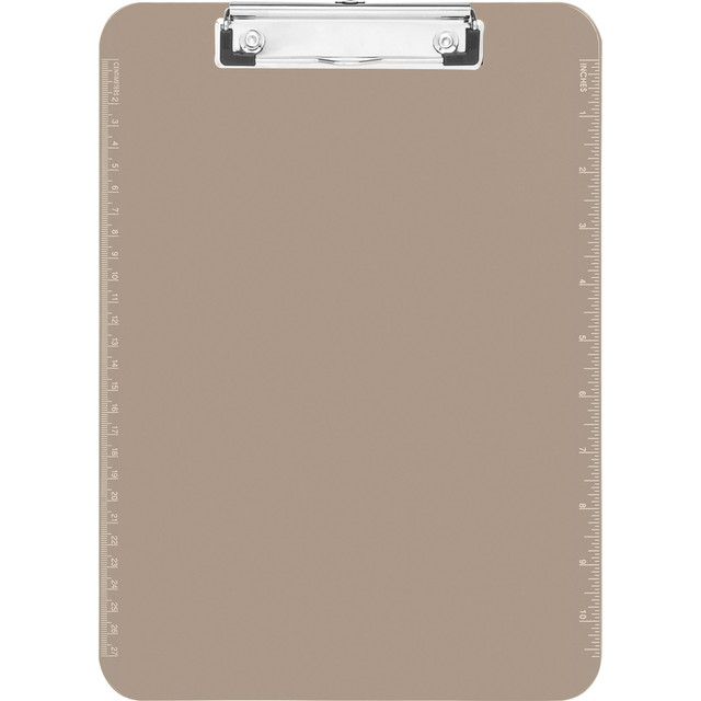 Business Source 01870BD Business Source Flat Clip Plastic Clipboard