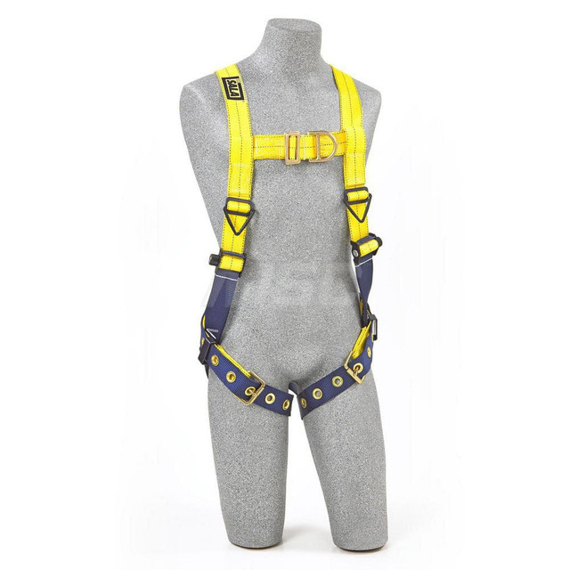 DBI-SALA 7100157089 Fall Protection Harnesses: 420 Lb, Vest Style, Size Large, For Climbing, Polyester, Back & Front