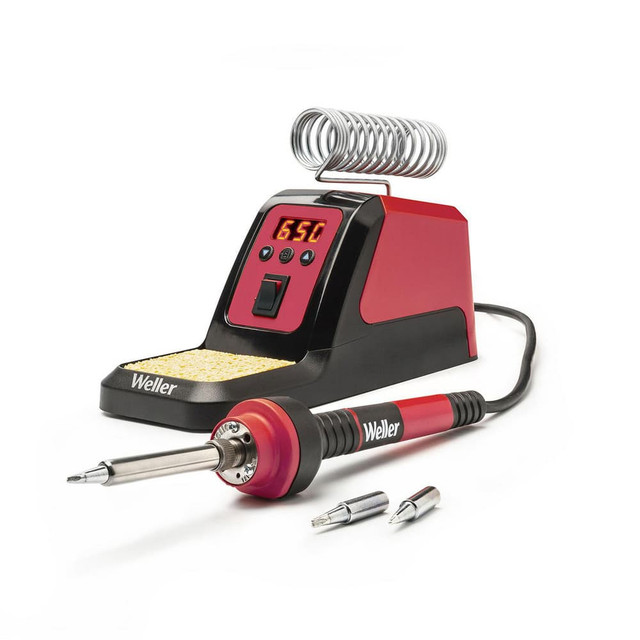 Weller WLSKD7012A Soldering Stations; Station Type: Digital ; Power Rating: 70 W ; Material: Iron ; Features: Memory, 15 Sec Start Up, Energy Saving ; Standards: CE ; UNSPSC Code: 23271600