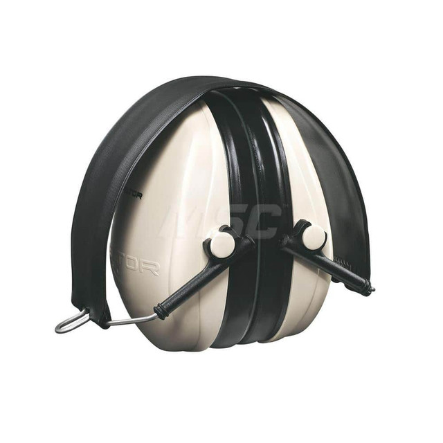 3M 7000002328 Earmuffs: Listen-Only, 21 dB NRR Behind the Neck, 21 dB NRR Under the Chin, Foam Cushion