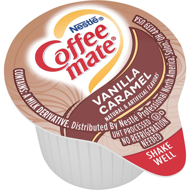 Nestle Professional Coffee mate 79129CT Coffee mate Vanilla Caramel Flavor Liquid Creamer Singles