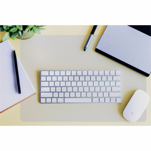 FLOORTEX DE2036RA Desktex Polycarbonate Desk Pad 20in x 36in - Clear Rectangular Polycarbonate Desk Pad - 36in L x 20in W x 0.03in D FLOORTEX DE2036RA Desktex Polycarbonate Desk Pad 20in x 36in - Clear Rectangular Polycarbonate Desk Pad - 36in L x 20in W x 0.03in D