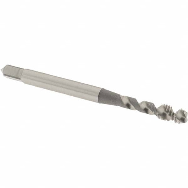 OSG 2953100 Spiral Flute Tap: #8-32 UNC, 2 Flutes, Modified Bottoming, 3B Class of Fit, Vanadium High Speed Steel, Bright/Uncoated