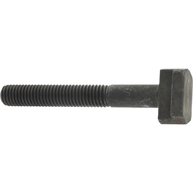 Gibraltar 842540-G Steel T-Slot Bolt: 1/2-13, 2-1/2" Thread Length, 1/2" Slot Width, Black Finish