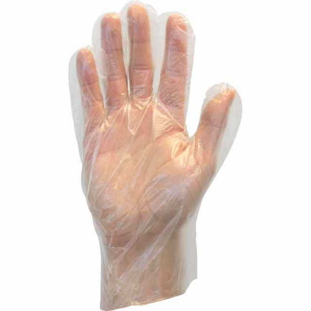 The Safety Zone Safety Zone GDPE-LG Safety Zone Clear Powder Free Polyethylene Gloves