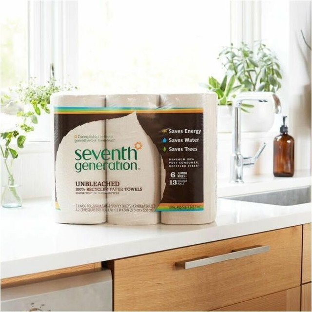 Seventh Generation, Inc Seventh Generation 13720 Seventh Generation 100% Recycled Paper Towels