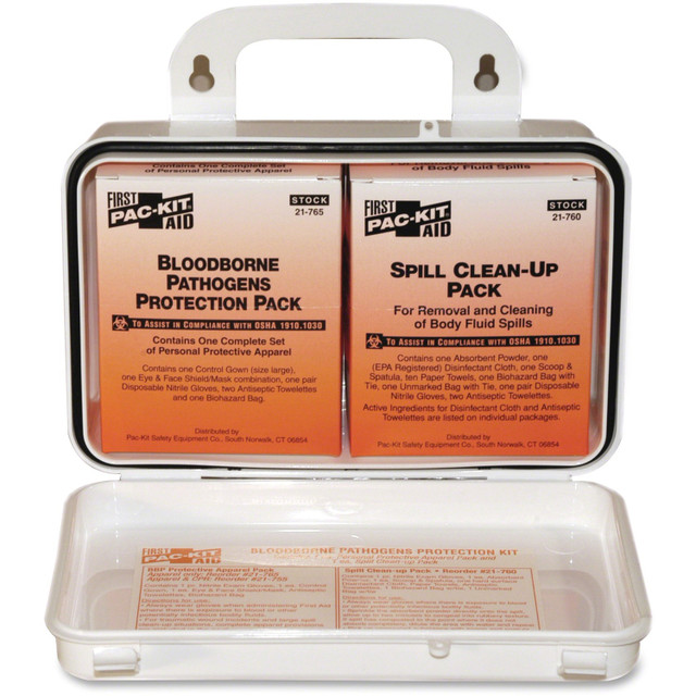 Pac-Kit Safety Equipment Pac-Kit 3060 Pac-Kit Safety Equipment Bloodborne Pathogens Kit Pac-Kit Safety Equipment Pac-Kit 3060 Pac-Kit Safety Equipment Bloodborne Pathogens Kit