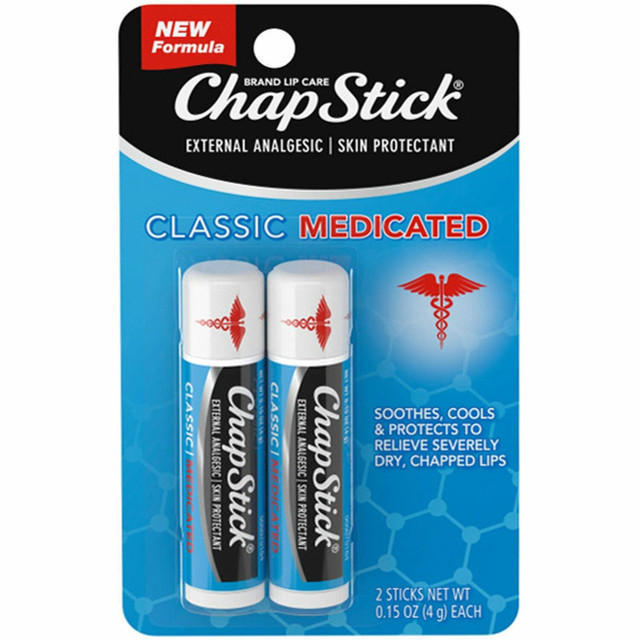 GlaxoSmithKline plc ChapStick 33909 ChapStick Medicated Lip Balm
