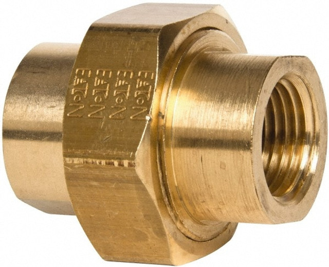 Eaton 3250X8 Industrial Pipe Union: 1/2" Female Thread, FNPTF